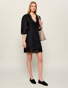 Tory Burch Espadrile Open Weave cu adaos de piele