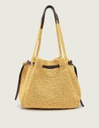 Tory Burch Geantă shopper Romy cu adaos de piele