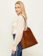 Tory Burch Geantă shopper Romy | piele întoarsă