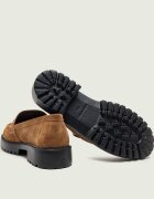 Tory Burch Pantofi loafer Classic Lug | piele întoarsă