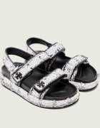 Tory Burch Sandale KIRA cu adaos de piele