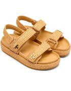 Tory Burch Sandale Kira cu adaos de piele
