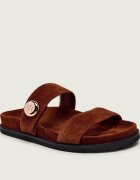 Tory Burch Șlapi ROMY | piele întoarsă