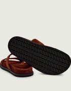 Tory Burch Șlapi ROMY | piele întoarsă