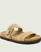 Tory Burch Șlapi Romy | piele întoarsă