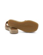 Tory Burch Șlapi WOVEN DOUBLE | piele întoarsă
