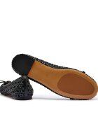 Twinset Balerini cu adaos de piele