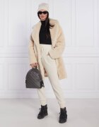 Twinset De lână pantaloni de tricot | Regular Fit cu adaos de cașmir