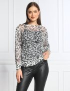 Twinset de lână pulover | longline fit
