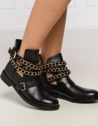 Twinset De piele botine
