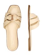 Twinset De piele șlapi