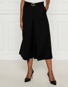 Twinset Pantaloni | Loose fit cu adaos de lână