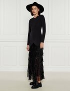 Twinset Pantofi derby cu adaos de piele