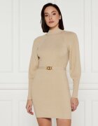 Twinset Rochie cu cordon cu adaos de lână