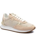 Twinset Sneakers cu adaos de piele
