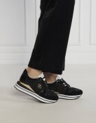 Twinset Sneakers cu adaos de piele