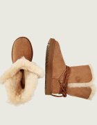 UGG Bocanci Classic Bailey Tie | piele întoarsă