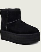 UGG Bocanci Classic Mini Platform | lână | piele întoarsă