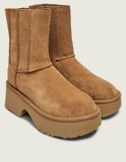 UGG Bocanci Classic Twin New Heights | piele întoarsă