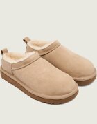 UGG Bocanci W CLASSIC MICRO | piele întoarsă (zamsz) | cu adaos de lână