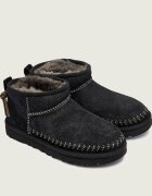 UGG Bocanci W Classic Ultra Mini Biarritz | piele întoarsă | lână