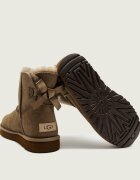 UGG Bocanci W Mini Bailey Bow II | piele întoarsă