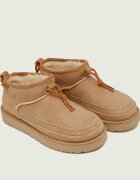 UGG Bocanci W ULTRA MINI CRAFTED REGENERATE | lână | piele întoarsă