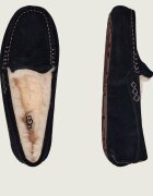 UGG Căptușite papuci de casă Ansley | shearling | piele întoarsă (zamsz) | cu adaos de lână