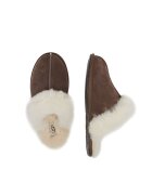 UGG Căptușite papuci de casă W Scuffette II cu adaos de lână | shearling | piele întoarsă
