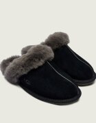 UGG Căptușite papuci de casă W SCUFFETTE II | shearling | piele întoarsă