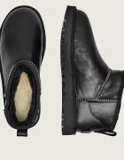 UGG De piele bocanci Classic Ultra Mini cu adaos de lână