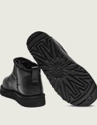 UGG De piele bocanci Classic Ultra Mini cu adaos de lână
