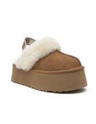 UGG De piele papuci de casă W FUNKETTE