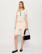 Valentino Balerini Crystal Mary Jane cu adaos de piele