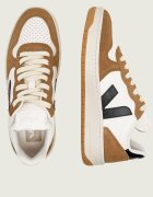 Veja Sneakers V-10 cu adaos de piele