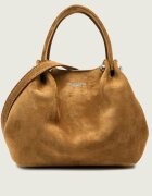 Weekend MaxMara Cufăr + borsetă Wkario | piele întoarsă