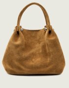 Weekend MaxMara Cufăr + borsetă Wkario | piele întoarsă