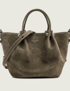 Weekend MaxMara Cufăr + borsetă Wkario | piele întoarsă