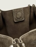 Weekend MaxMara Cufăr + borsetă Wkario | piele întoarsă
