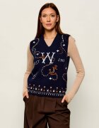 Weekend MaxMara De lână vestă Wkdcacao | regular fit