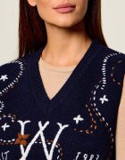 Weekend MaxMara De lână vestă Wkdcacao | regular fit