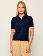 Weekend MaxMara De mătase polo Wkdroncolo | Slim Fit