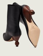 Weekend MaxMara De piele botine cu toc Wkarollio