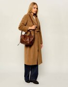 Weekend MaxMara De piele cufăr + borsetă Wkadritto