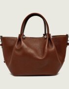 Weekend MaxMara De piele cufăr + borsetă Wkadritto