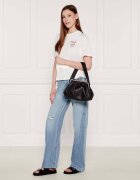 Weekend MaxMara De piele geantă pe umăr CUBICO Pasticcino