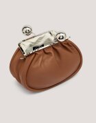 Weekend MaxMara De piele geantă pe umăr Milvanew Pasticcino