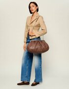 Weekend MaxMara De piele geantă pe umăr Pasticcino PROVINO