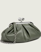 Weekend MaxMara De piele geantă pe umăr Prati Pasticcino