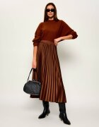 Weekend MaxMara De piele geantă pe umăr Wkaere Pasticcino